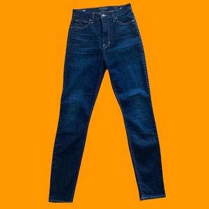 Dark Wash Lucky Brand High waisted Skinny Jeans